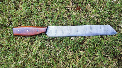 Custom Handmade Damascus Steel Kitchen Knife | Fillet Chef Knife Gift for Collectors & Chefs