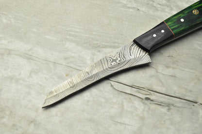 10.0" Handmade Damascus Steel Full Tang Chef Knife – Rare Custom Kitchen Knife