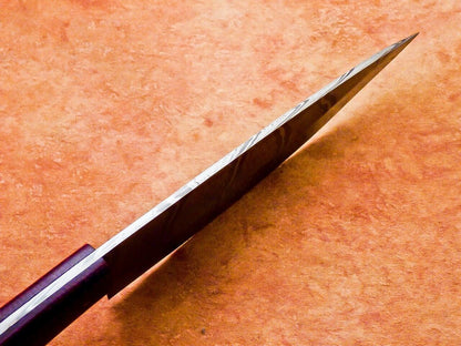 14" Professional Chef Kitchen Knife Damascus Blade "MICARTA"