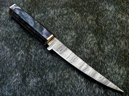12" Professional Kitchen Chef Knife Damascus Blade "Hard Wood"