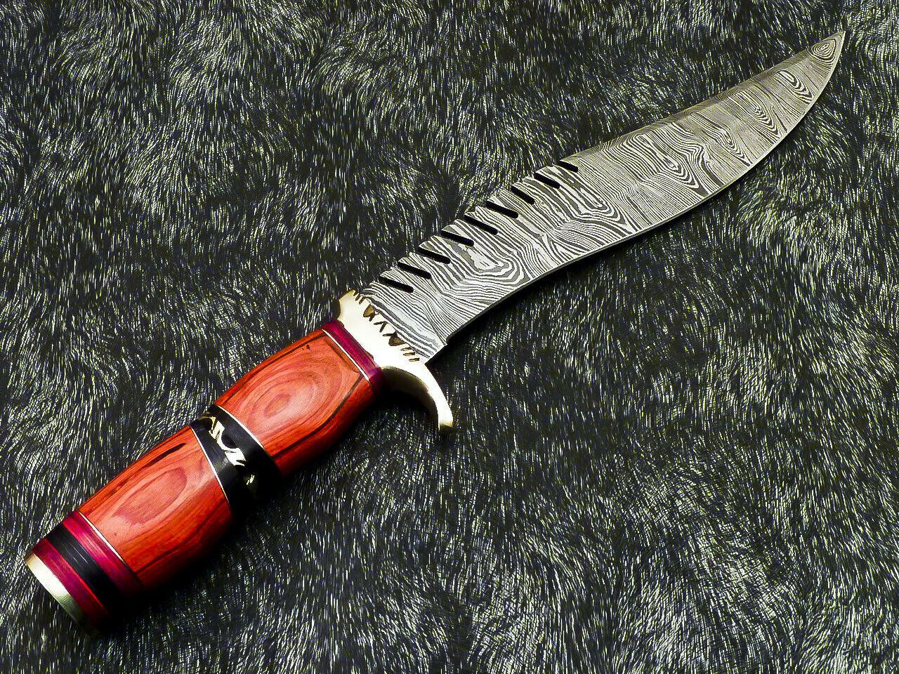 The Ironwood Guardian: A 14.5" Hand-Forged Damascus Masterpiece