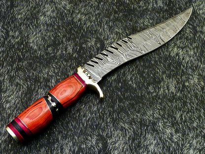 The Ironwood Guardian: A 14.5" Hand-Forged Damascus Masterpiece