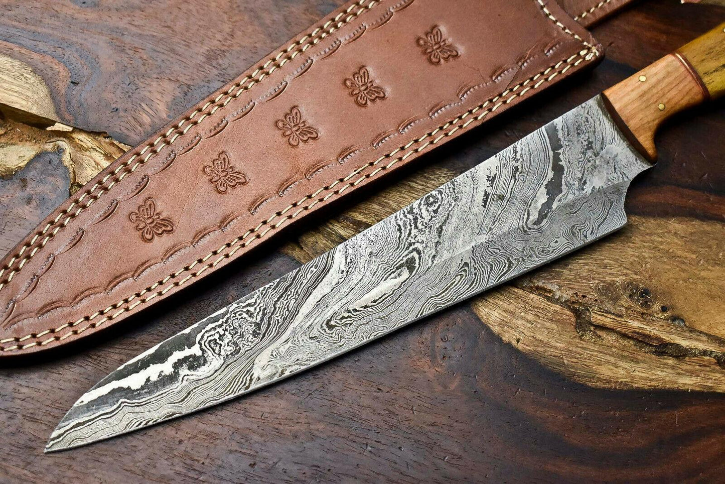 Premium Handmade Damascus Steel Chef Knife
