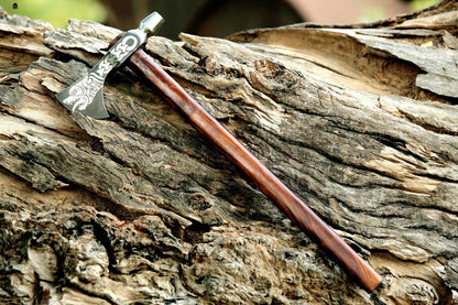Custom Handmade High Carbon Steel Vikings Axe | Tomahawk & Hatchet