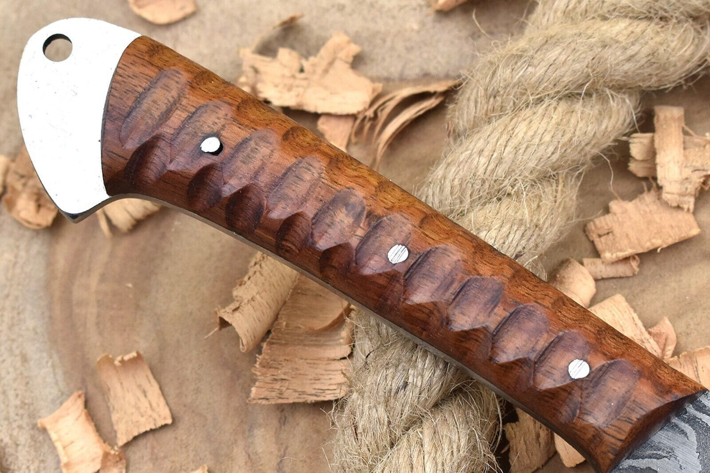 Custom Handmade Forged Damascus Steel Kitchen Chef Knife