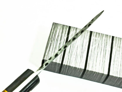 Custom Handmade Damascus Steel Bull Cutter Knife 7" Full Tang Hunting knife with Wood Handle