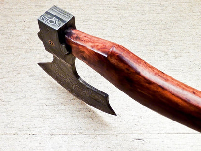 Exclusive Handmade Damascus Steel Axe Limited Edition Damascus Axe for Sale