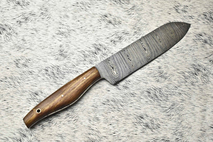 12.0" Handmade Damascus Steel Blade Kitchen Full Tang Chef Knife – Razor Sharp