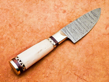 11" Professional Chef Knife Damascus Blade Kitchen Knife "Camel Bone"