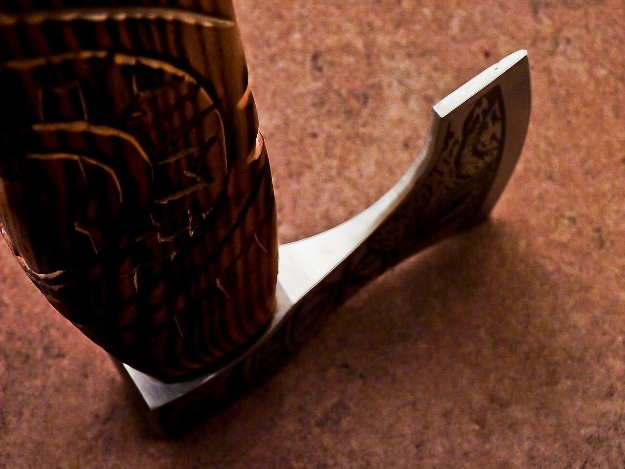 Hand Forged Bearded Viking Axe 20 Inch High Carbon Steel Tomahawk with Natural Wood Handle and Leather Sheath