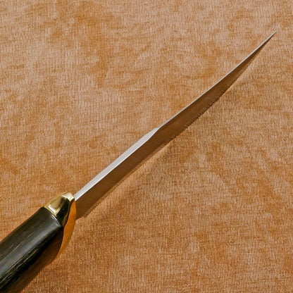Handmade D2 Steel Fixed Blade Bowie Hunting & Camping Knife | Full Tang 12"