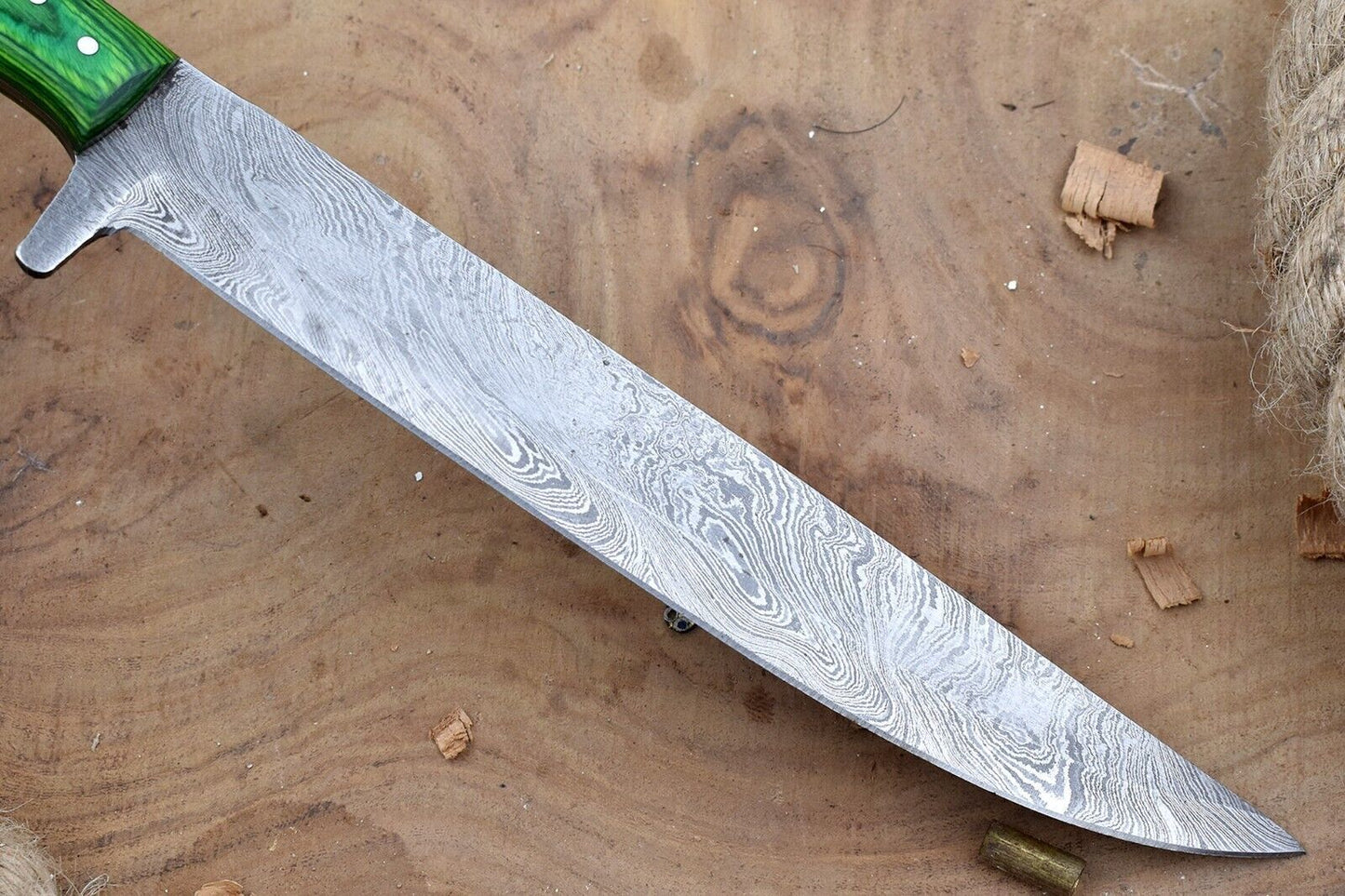 Custom Handmade Forged Damascus Steel Kitchen Chef Knife with Multi Dollar Sheet Handle