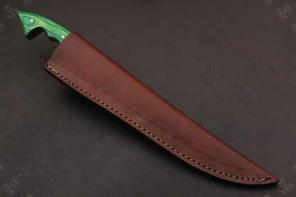 13.5" Custom Handmade D2 Steel Fillet Hunting Knife Best Fillet Knife & Fillet Knife for Fishing