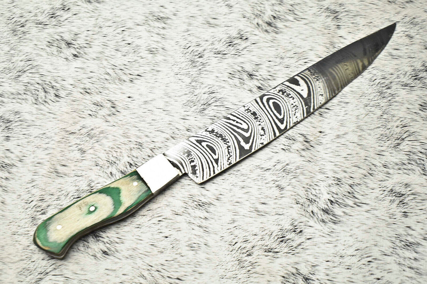Cutlery Salvation Handmade Damascus Steel Full Tang Kitchen Chef Knife