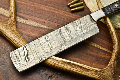Hand Made Damascus Steel Blade Chef Kitchen Full Tang Knife – Artisan Handmade