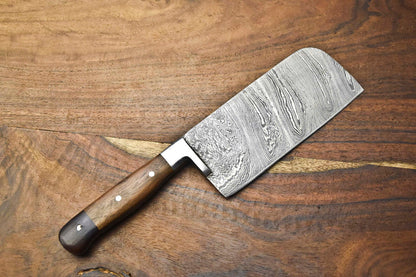 Custom Handmade Damascus Steel Chef Knife – Full Tang Sport Blade – 384 Layer Real Damascus