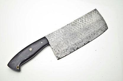 Cutlery Salvation Handmade Damascus Blade Kitchen Full Tang Chef Chopper Knife