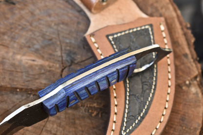 8" Custom Forged D2 Steel Karambit Knife With Hard Wood Handle Best Karambit
