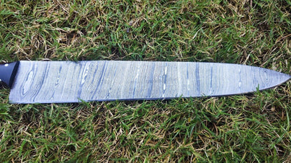 Custom Handmade Damascus Steel Kitchen Knife | Full Tang Chef & Fillet Knife Gift