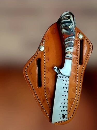 Handmade Bull Cutter Knife With Hoof Rasp Steel Blade And Resin Handle Best Bull Cutter Knife