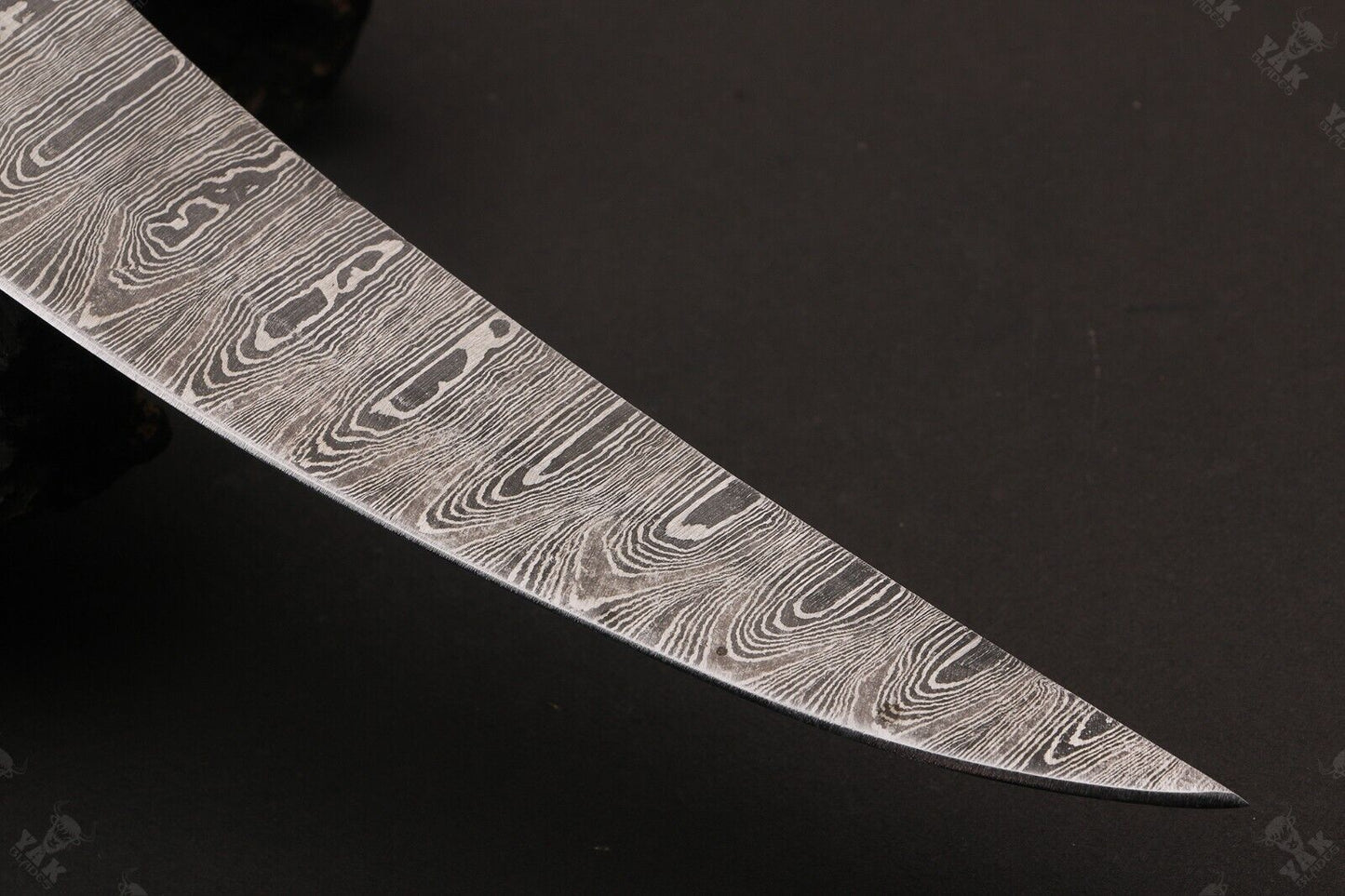 13" Custom Handmade Damascus Fillet Knife Handmade Fillet Knives With Leather Sheath