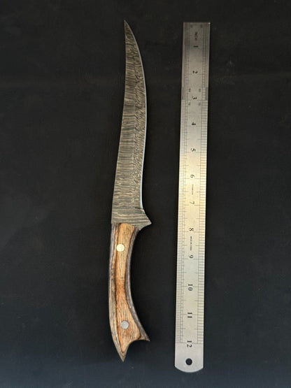 Premium 13" Damascus Fillet Knife Handmade Custom Fillet Knife for Kitchen
