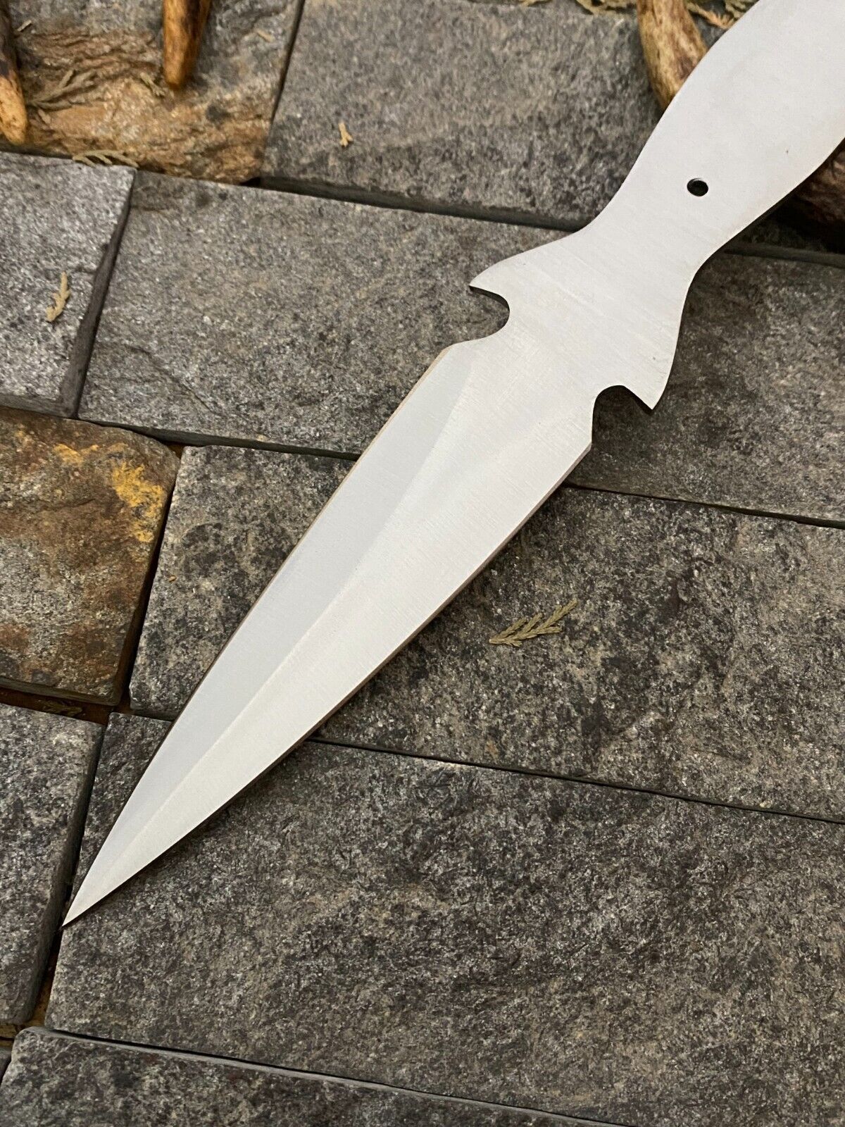 10 Inch Railroad Spike Steel Dirk Knife with Full Tang Construction