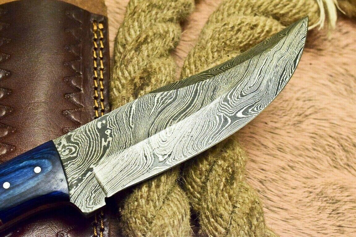 The Silent Stag: A Rare Damascus Art Piece Forged for the Hunt