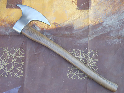 Hand Forged 5160 Steel Viking War Tomahawk Battle Axe – Functional & Collectible