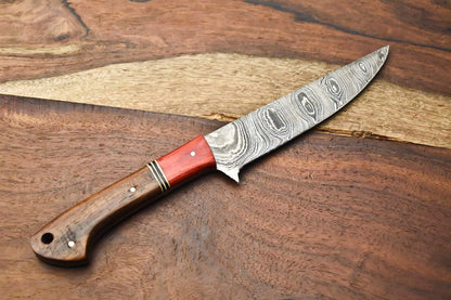 Custom Handmade Damascus Steel Chef Knife – 384 Layers Full Tang Sport Kitchen Knife