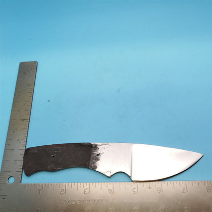 8″ Stainless Steel Wide Skinner Blade Blank – Full Tang Knife