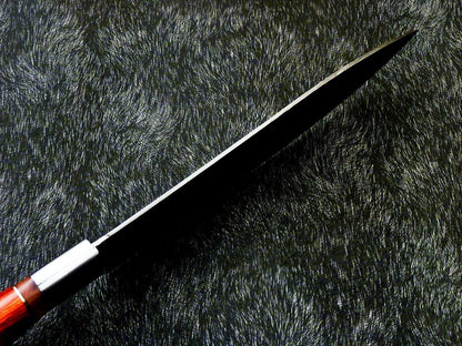13" Custom Hand Forged Damascus Steel Chef Knife Kitchen Knife with Hardwood Handle