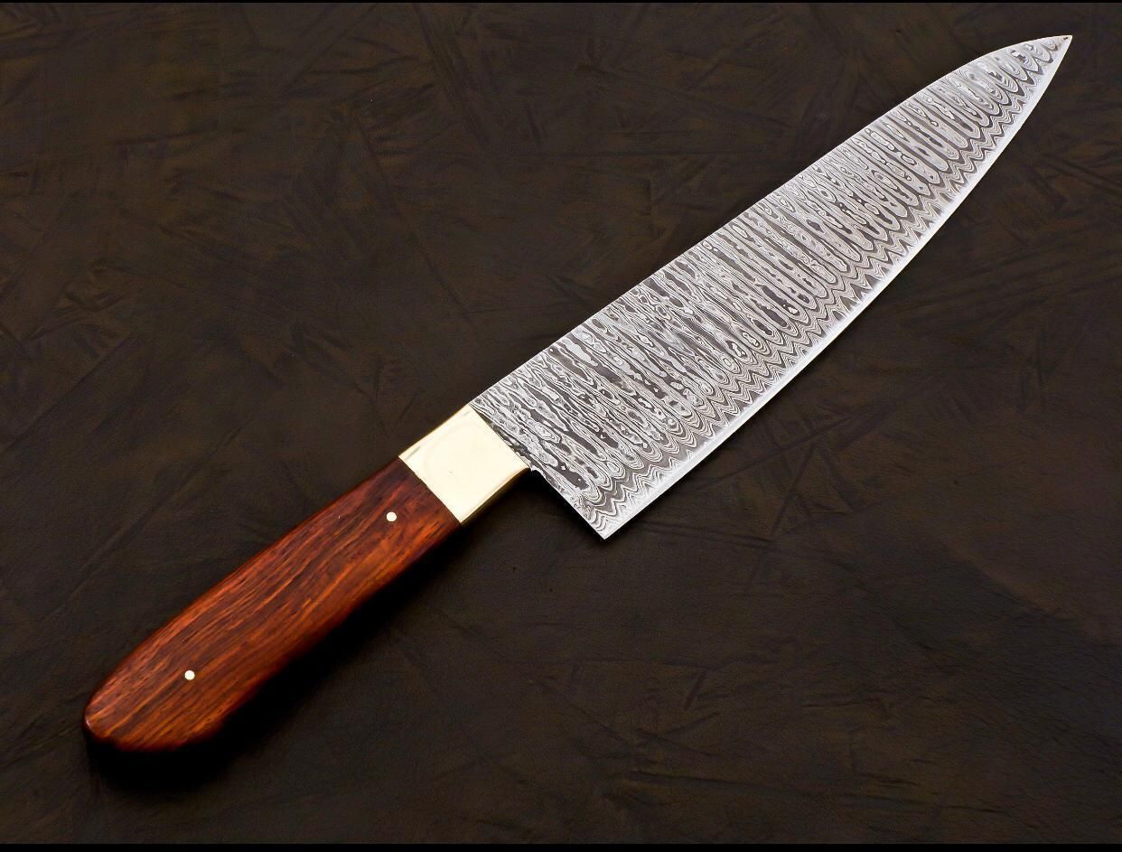 Handmade Damascus Chef Knife Hand Forged Japanese Gyuto Kitchen Knife