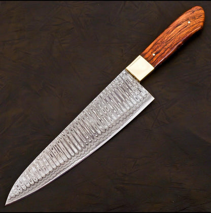 Handmade Damascus Chef Knife Hand Forged Japanese Gyuto Kitchen Knife