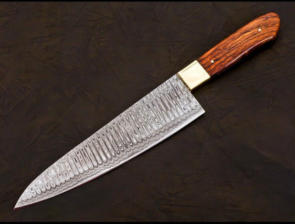 Handmade Damascus Chef Knife Hand Forged Japanese Gyuto Kitchen Knife
