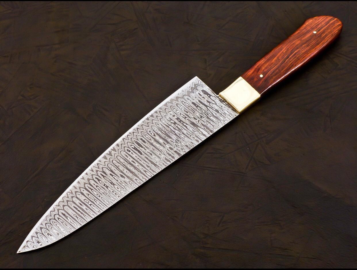 Handmade Damascus Chef Knife Hand Forged Japanese Gyuto Kitchen Knife