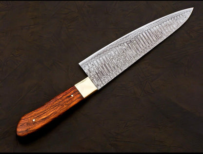 Handmade Damascus Chef Knife Hand Forged Japanese Gyuto Kitchen Knife