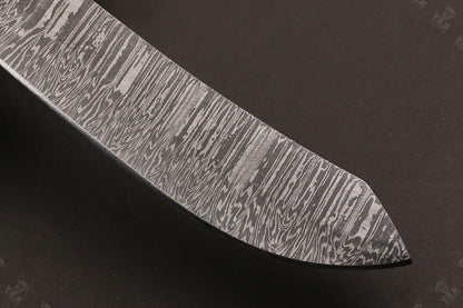 13" Handmade Damascus Steel Fillet Knife Best Fillet Knife With Leather Sheath