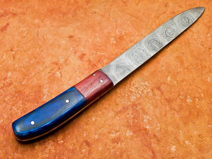 11" Handmade Damascus Steel Professional Chef Knife – Hardwood Handle, 512 Layers, Hand-Forged Kitchen Knife
