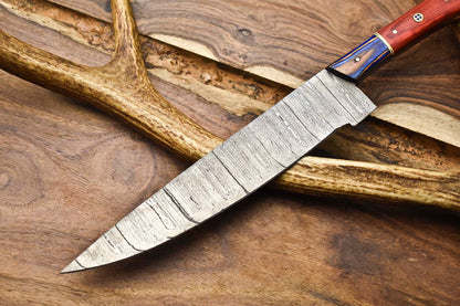 12 inch Handmade Damascus Steel Blade Kitchen Chef Full Tang Knife
