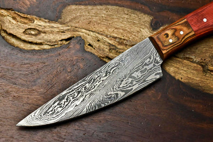 Hand Made Damascus Steel Blade Chef Kitchen Full Tang Knife | Premium Cutlery