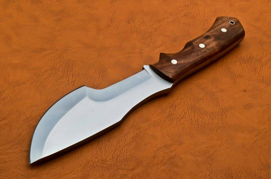 13 Inch Handmade D2 Steel Tracker Hunting Bowie Knife with Rosewood Handle