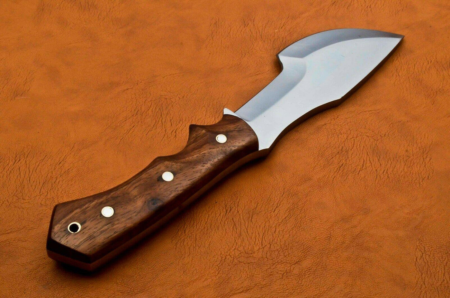 13 Inch Handmade D2 Steel Tracker Hunting Bowie Knife with Rosewood Handle