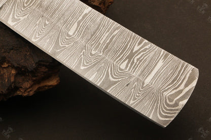 Handmade Best Damascus Steel Bull Cutter Knife Custom Cowboy Bull Knife with Wood Handle