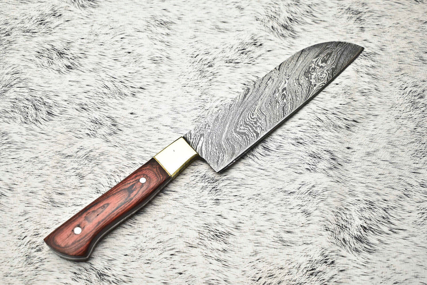 Cutlery Salvation Handmade Damascus Steel Full Tang Chef Knife – 11" Professional Kitchen Blade