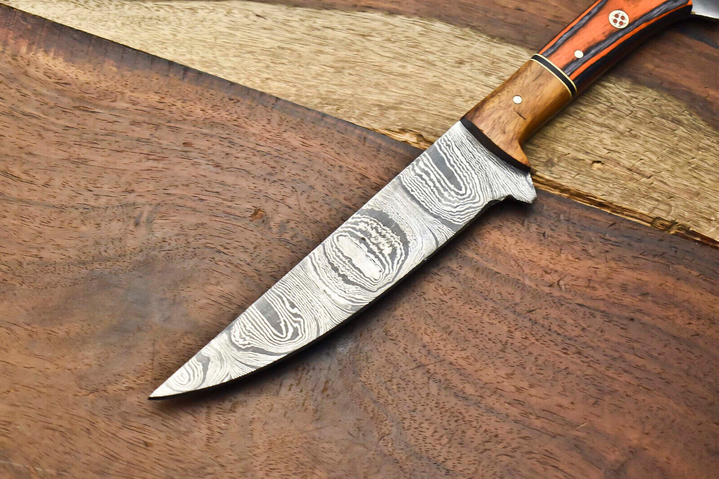 Damascus Steel Blade Chef Knife – Full Tang Sport Knife