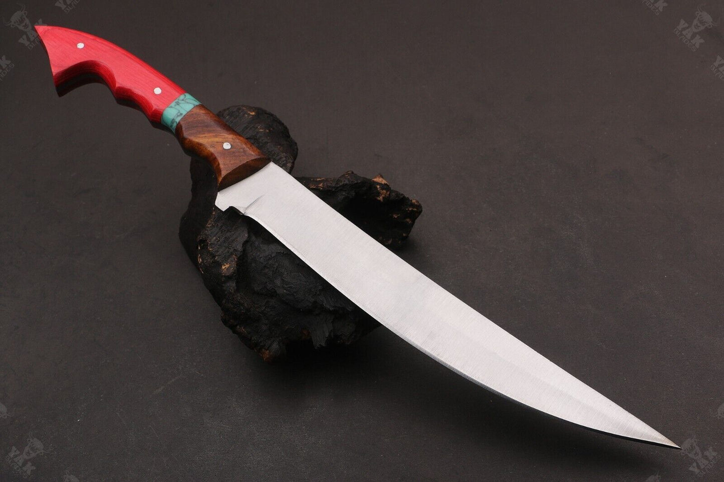 13.5" Custom Handmade D2 Steel Fillet Hunting Knife Best Fillet Knife & Custom Fillet Knife
