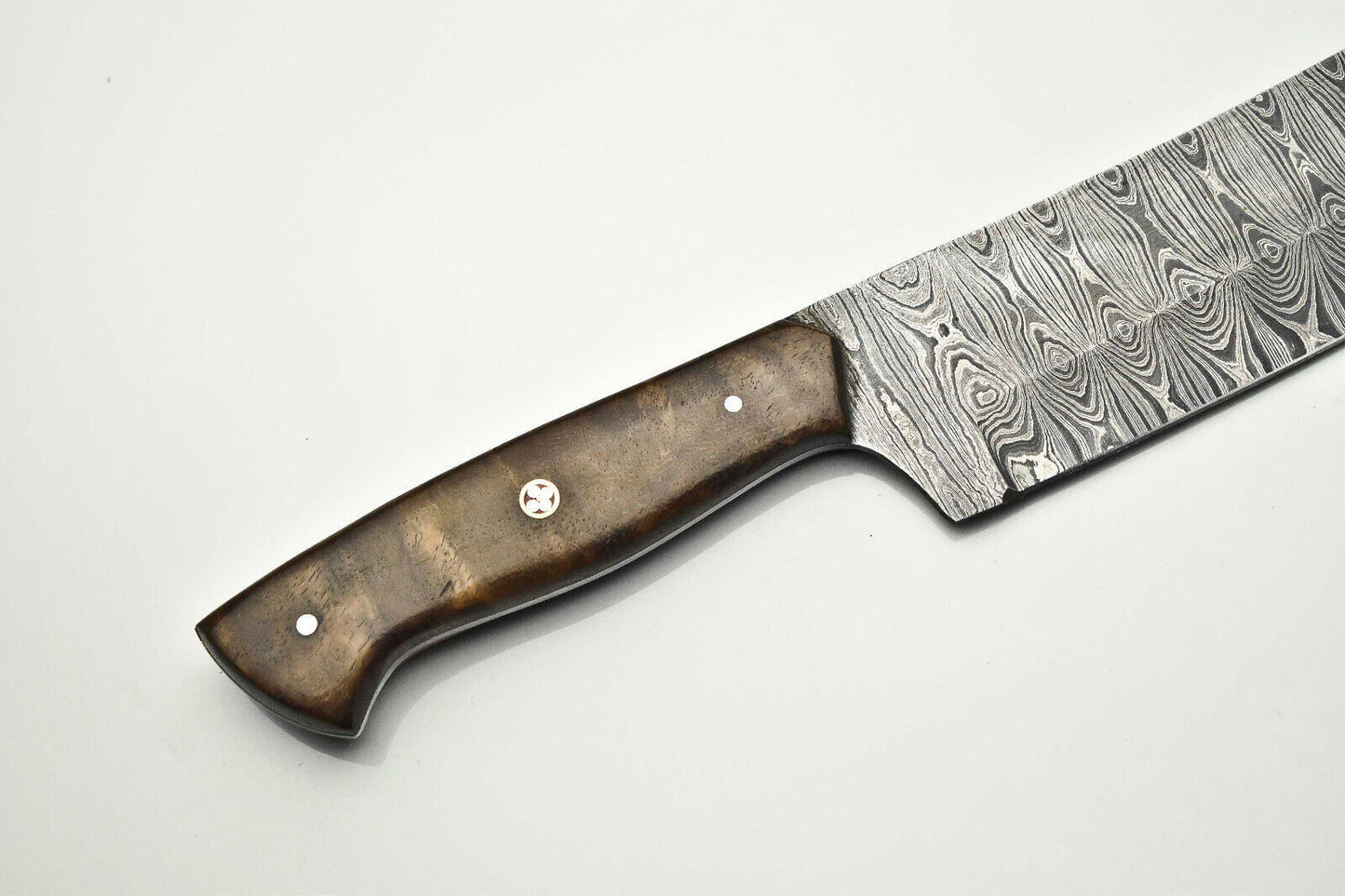 Cutlery Salvation Handmade Damascus Blade Kitchen Full Tang Chef Knife