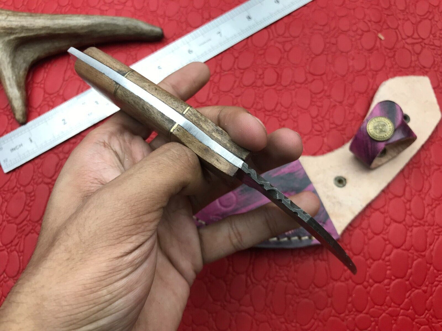 8" Handmade Damascus Karambit Best Damascus Steel Karambit Knife with Sheath