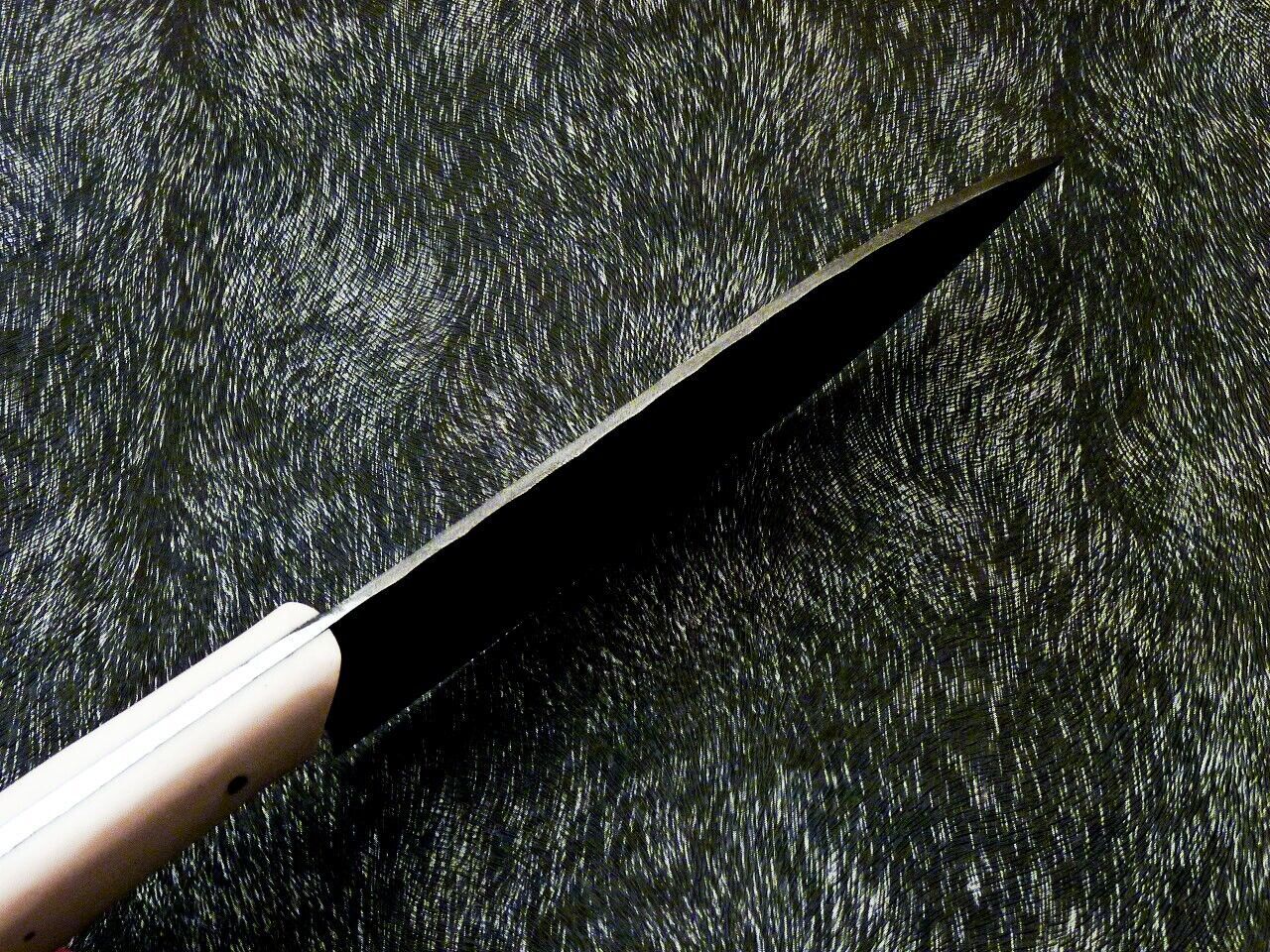 11" Custom Hand Forged Damascus Steel Chef Knife | Kitchen & Cooking Knife with Camel Bone Handle
